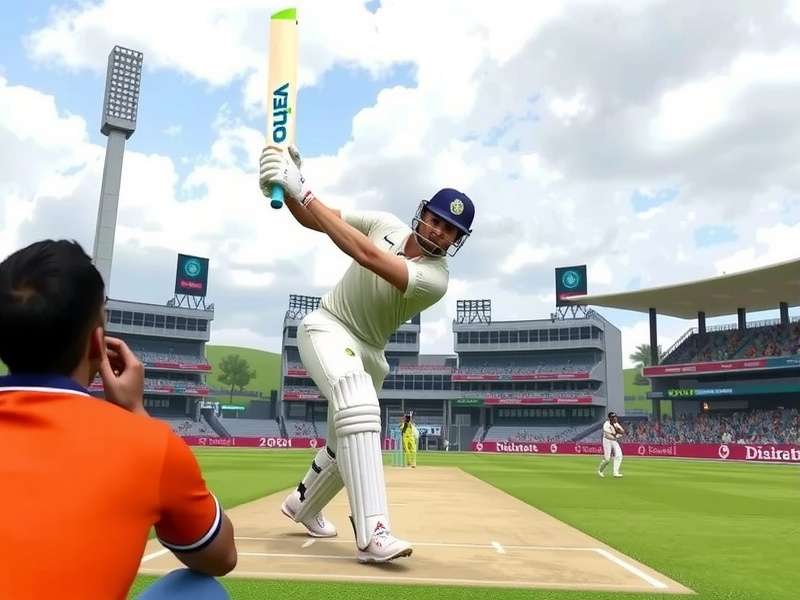 Indian Cricket Fans Playing Real Cricket 20 Premier